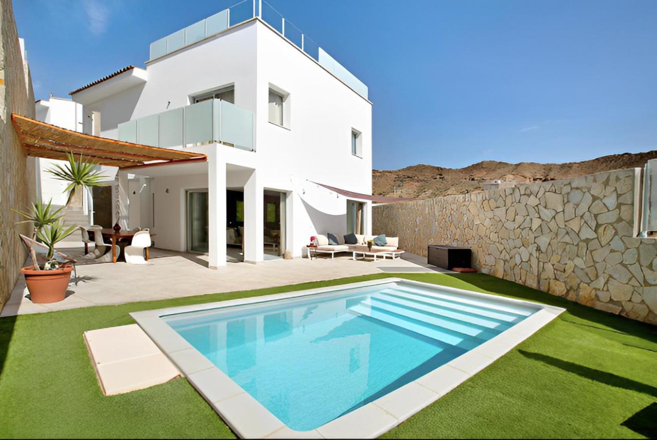 Dream Villa With Heated Pool, Rooftop & Ocean Views Mogán Zewnętrze zdjęcie