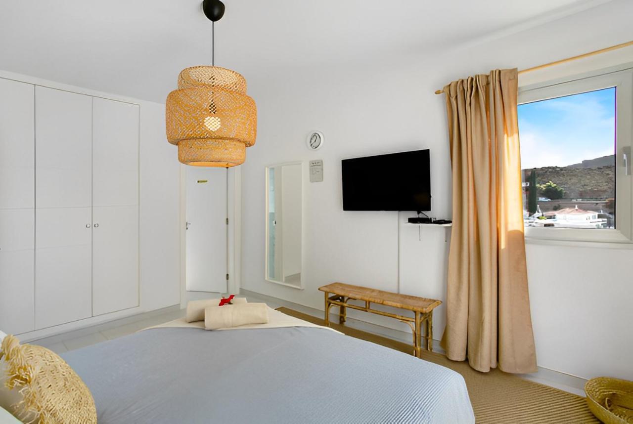 Dream Villa With Heated Pool, Rooftop & Ocean Views Mogán Zewnętrze zdjęcie